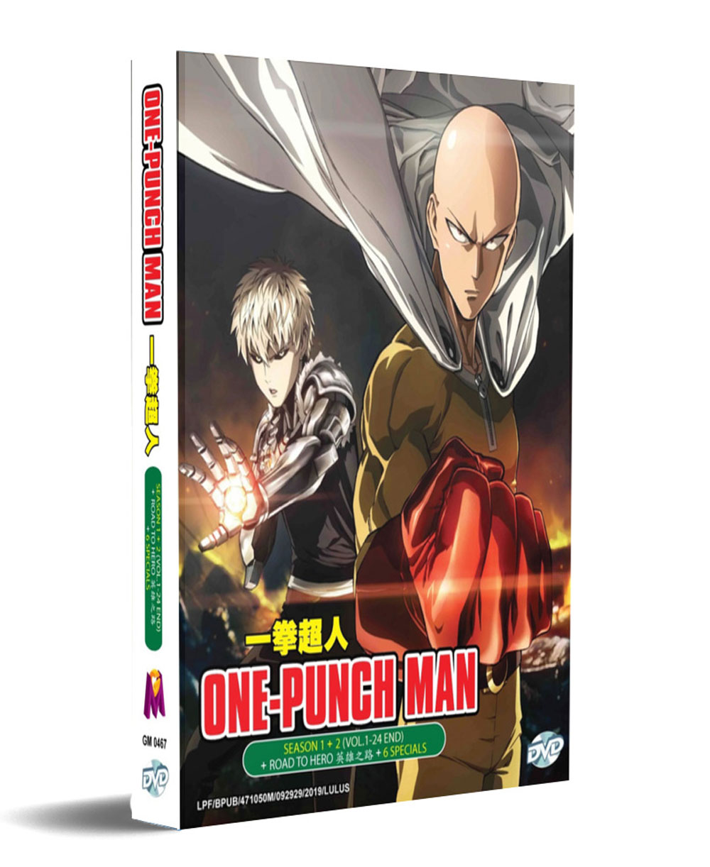 One Punch Man Season 1+2 + OVA + 6 Specials - Image 1