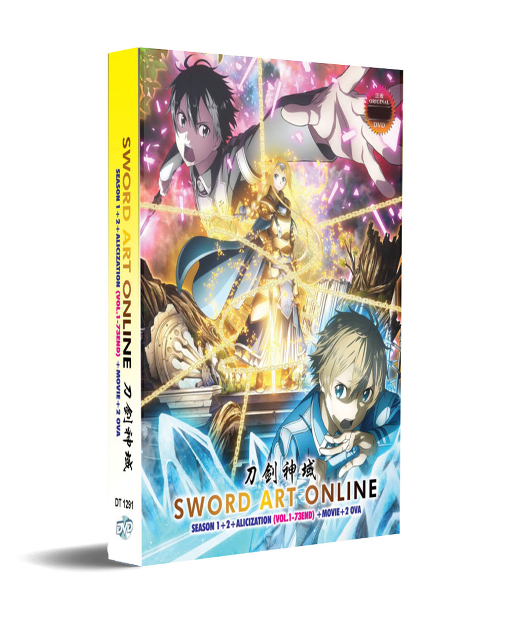 Sword Art Online Season 1+2+Alicization + Movie + 2 OVA - Image 1