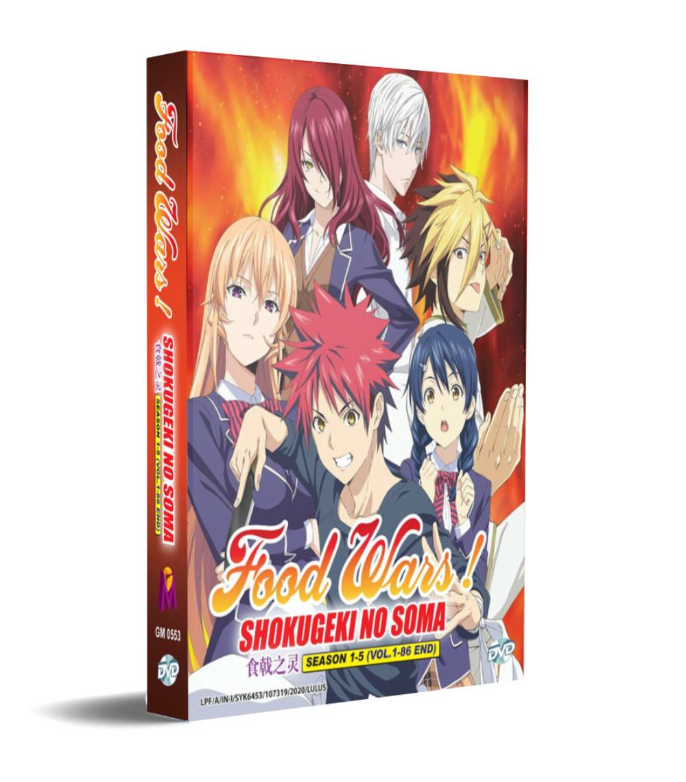 Food Wars! Shokugeki no Souma Season 1-5 - Image 1