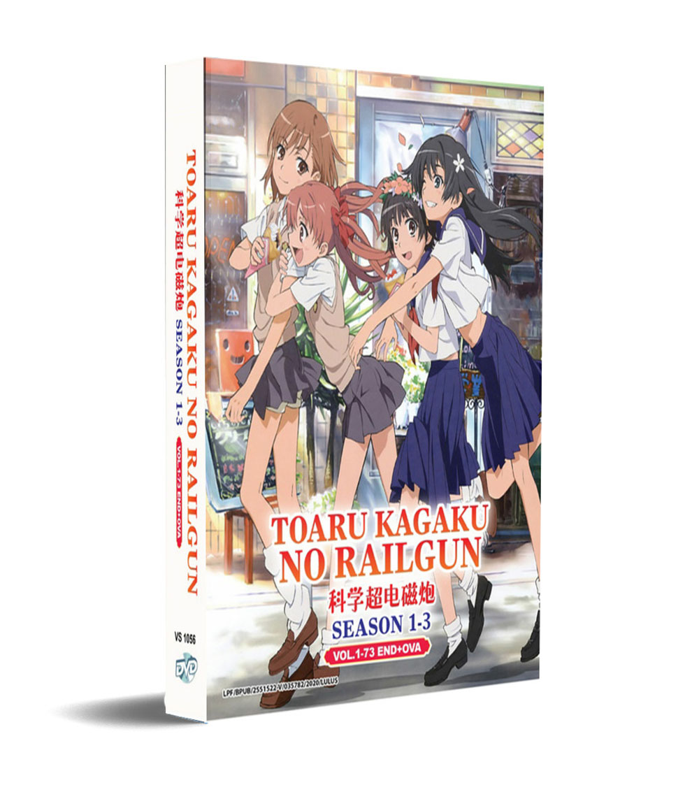 Toaru Kagaku no Railgun Season 1-3 +OVA - Image 1