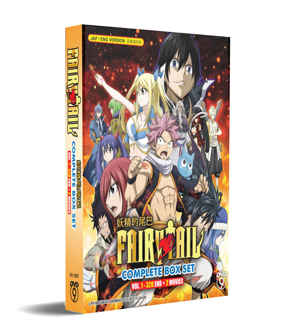 Fairy Tail TV 1-328 End + 2 Movies - Image 1