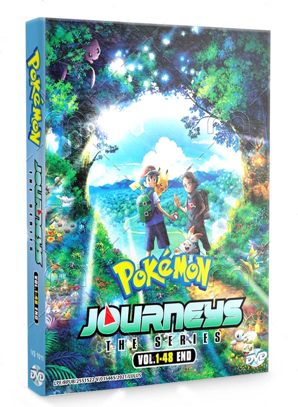 Pokemon Journeys The Series Anime DVD (20192020) Complete Box Set