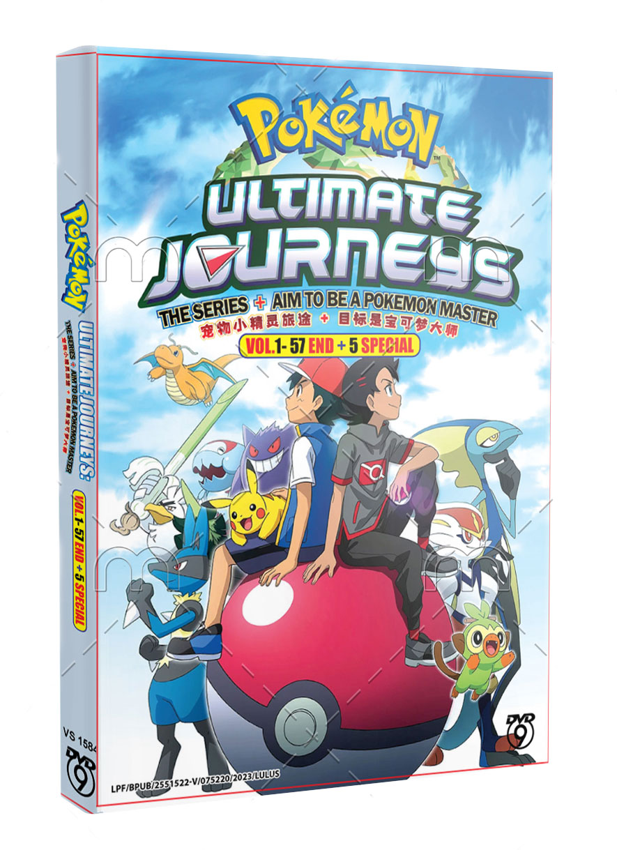 Pokemon Ultimate Journeys: The Series + Aim to Be a Pokemon Master + 5 Special - Image 1