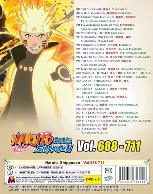 Naruto TV 688-711 (Naruto Shippudden) (Box 24) - Image 2