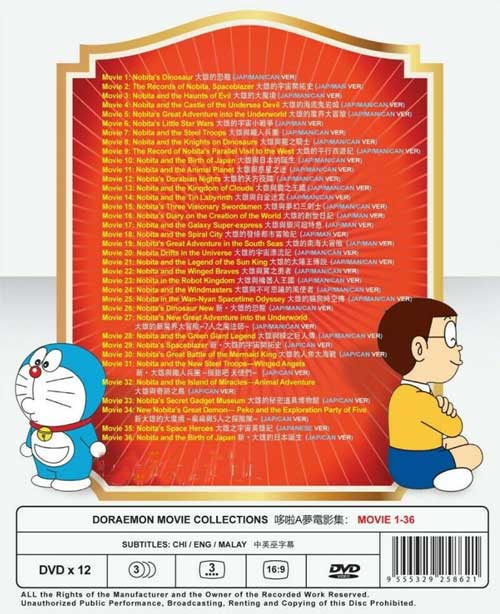 Doraemon Movie Collection (1-36) - Image 2