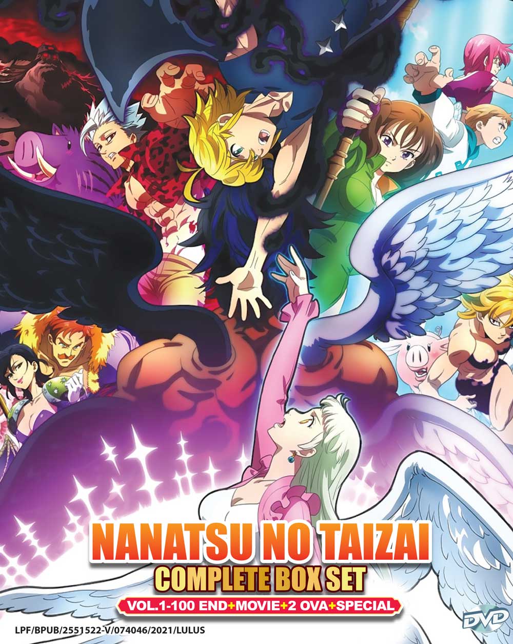 Nanatsu no Taizai TV 1-100 End + Movie + 2OVA + Special - Image 2