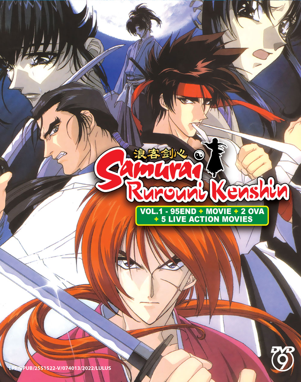 Samurai  Rurouni Kenshin TV Series + Movie +2 OVA + 5 Live Action Movies - Image 2