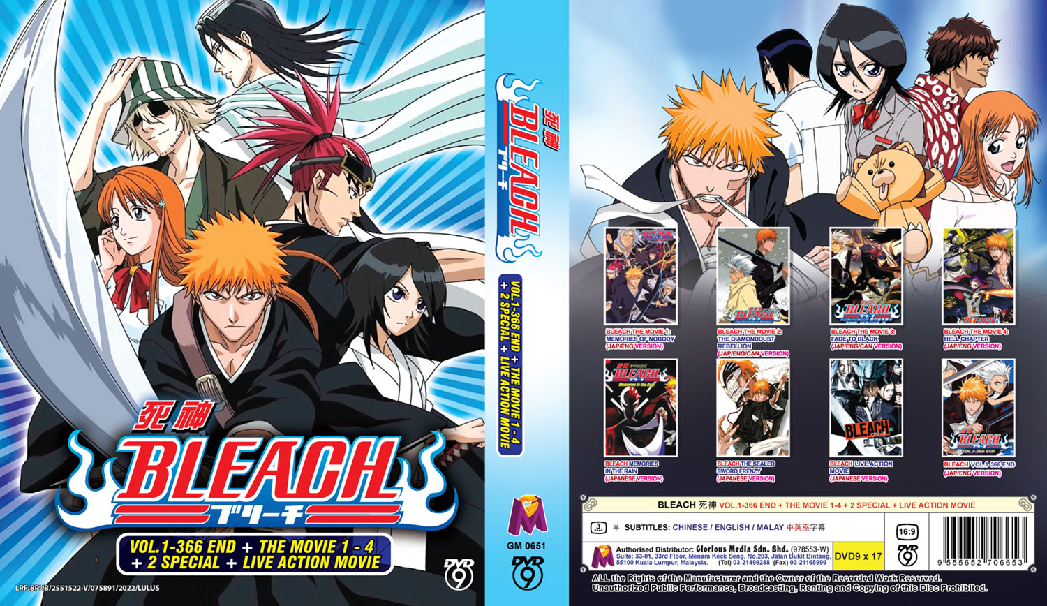 Bleach TV 1~366 + Movie +2 Special + Live Action Movie - Image 4