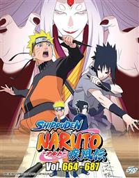 Naruto TV 664-687 (Naruto Shippudden) (Box 23) Anime DVD (2016)