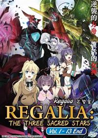 Regalia: The Three Sacred Stars Anime DVD (2016) Complete Box Set English Sub