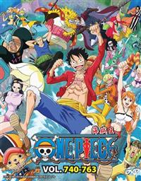 One Piece Box 22 (TV 740 - 763) Anime DVD (2016) English Sub