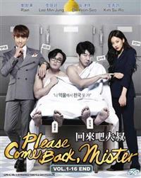 Please Come Back Mister Korean Drama DVD (2016) Complete Box Set English Sub