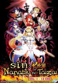 Sin: Nanatsu no Taizai Anime DVD (2017) Complete Box Set English Sub