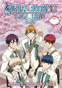 Starmyu (Season 1~2) Anime DVD (2015~2017) Complete Box Set English Sub