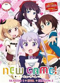 New Game! (Season 1~2 + OVA) Anime DVD (2016~2017) Complete Box Set English Sub