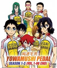 Yowamushi Pedal (Season 1~3 Collection Set) Anime DVD (2014~2017) Complete Box Set English Sub