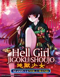 Hell Girl Jigoku Shoujo (Season 1~4) Anime DVD (2005~2017) Complete Box Set English Sub