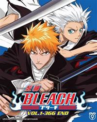 Bleach (Collection Set TV 1~366 End) Anime DVD (2004~2012) Complete Box Set English Sub