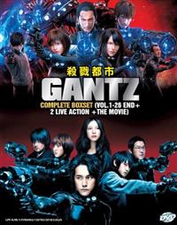 Gantz (Collection Set TV & Movies) Anime DVD (2004~2016) Complete Box Set English Dub