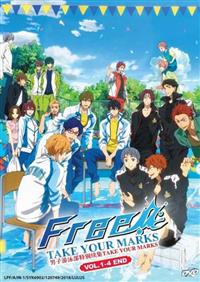 Free! Take Your Marks Anime DVD (2017) Complete Box Set English Sub