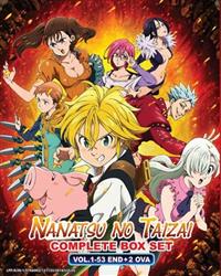 Nanatsu no Taizai (Collection Set TV 1~53 end + 2 OVAs) Anime DVD (2014~2018) Complete Box Set English Sub