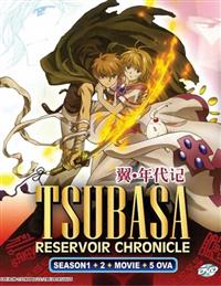 Tsubasa Reservoir Chronicle (Season 1~2 + Movie + 5OVA) Anime DVD (2005~2009) Complete Box Set English Dub