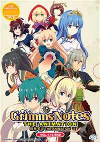 Grimms Notes The Animation Anime DVD (2019) Complete Box Set English Sub