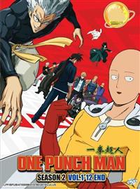 One Punch Man (Season 2) Japanese Anime DVD (2019) Complete Box Set English Sub