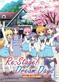 Re:Stage! Dream Days♪ Japanese Anime DVD (2019) Complete Box Set English Sub