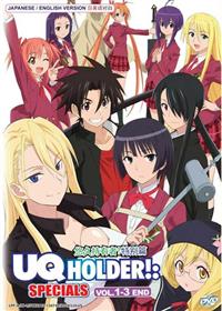 UQ Holder!: Specials Series Japanese Anime DVD (2017~2018) Complete Box Set English Dub