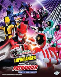 Kaitou Sentai Lupinranger VS Keisatsu Sentai Patranger (TV + 2 Movie) Japanese Anime DVD (2019) Complete Box Set English Sub