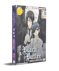 Black Butler- Kuroshitsuji (Season 1-3 + Movie + 9 OVA) Japanese Anime DVD English Dub