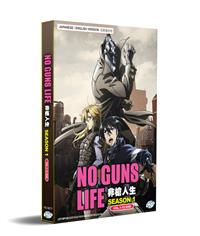 No Guns Life Season 1 Anime DVD (2019) Complete Box Set English Dub