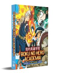 Boku no Hero Academia Season 1-4 +2 Movies Anime DVD (2016-2020) Complete Box Set English Dub