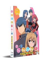 Toradora!	 +OVA + Special Japanese Anime DVD (2009) Complete Box Set English Dub