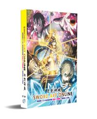 Sword Art Online Season 1+2+Alicization + Movie + 2 OVA Anime DVD (2012-2018) Complete Box Set English Dub