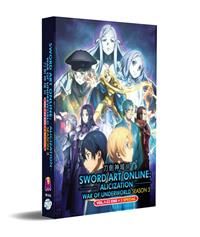 Sword Art Online: Alicization - War of Underworld Season 3 + 2 Special Anime DVD (2020) Complete Box Set English Sub