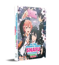 My Teen Romantic Comedy SNAFU Season 1-3 Japanese Anime DVD (2013-2020) Complete Box Set English Dub