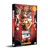 Baki Season 1+2 Anime DVD (2018-2020) Complete Box Set English Dub