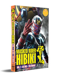 Masked Rider Hibiki + The Movie Anime DVD (2005) Complete Box Set English Sub