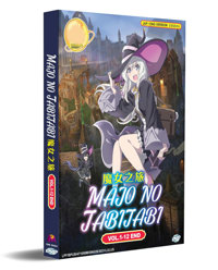 Majo no Tabitabi Anime DVD (2020) Complete Box Set English Dub