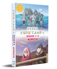 Yuru Camp△ Season 1+2 Anime DVD (2018) Complete Box Set English Sub