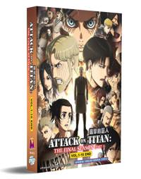 Attack on Titan Final Season Anime DVD (2021) Complete Box Set English Dub