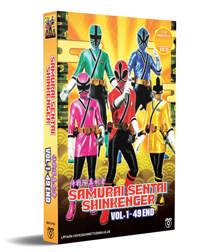 Samurai Sentai Shinkenger 1-49 End Anime DVD (2021) Complete Box Set English Sub