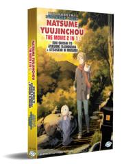 Natsume Yuujinchou The Movie 2 In 1: Ishi Okoshi to Ayashiki Raihousha + Utsusemi ni Musubu Anime DVD (2018-2021) English Sub