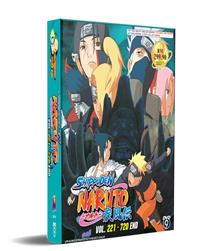 NARUTO TV 221-720 Anime DVD (2002-2007) Complete Box Set English Dub