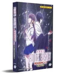 Fruits Basket Season 1+3 Anime DVD (2001-2021) Complete Box Set English Dub