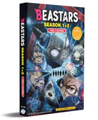 Beastars Season 1+2 Anime DVD (2019-2021) Complete Box Set English Dub