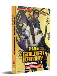 Golden Kamuy Season 1-3 +4 OVA Anime DVD (2018-2021) Complete Box Set English Dub