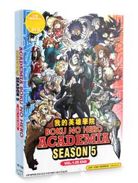 Boku no Hero Academia Season 5 Anime DVD (2021) Complete Box Set English Dub